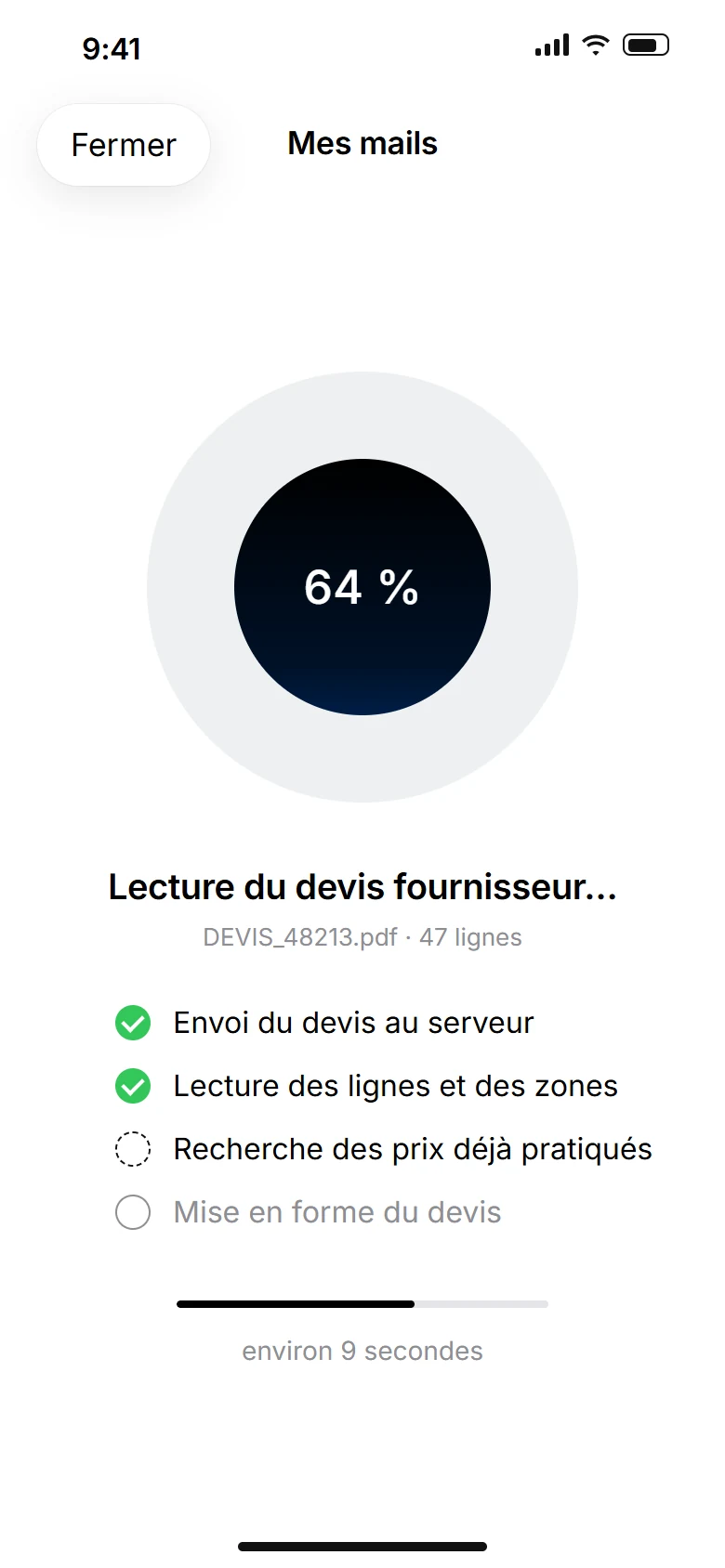La lecture du devis fournisseur, étape par étape.